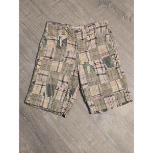 Urban Pipeline Men's Size Patchwork‎ Madras Plaid 100% Cotton Y2K Size 32